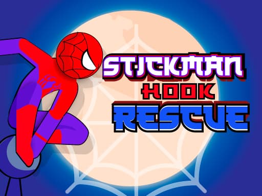 Spiderman Hook Rescue game screenshot - clicker - Free online game