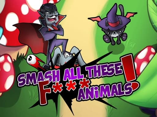 Captura de pantalla del juego Smash all these f.. animals - shooting - Juego gratuito en línea