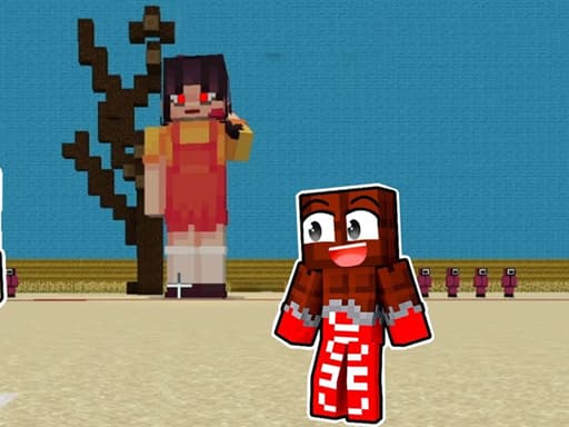 Captura de pantalla del juego Squid Game Minecraft - action - Juego gratuito en línea