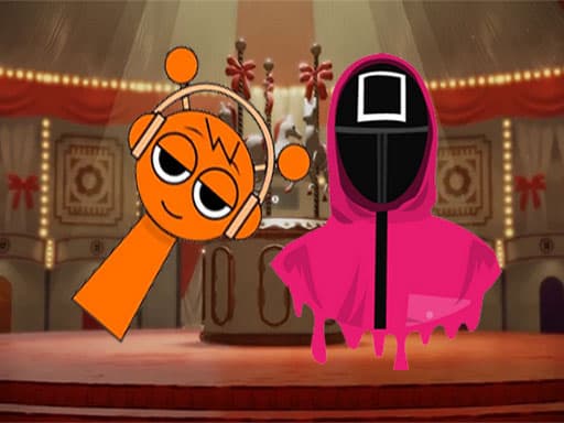 Squid Sprunki Mingle Game 2 game screenshot - arcade - Free online game