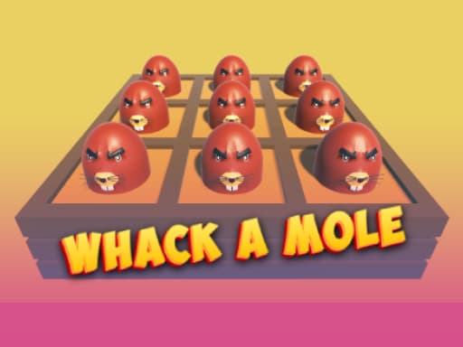WhackAMole3D game screenshot - action - Free online game