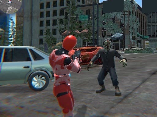 TPS Shooting Zombie Apocalypse game screenshot - shooting - Free online game