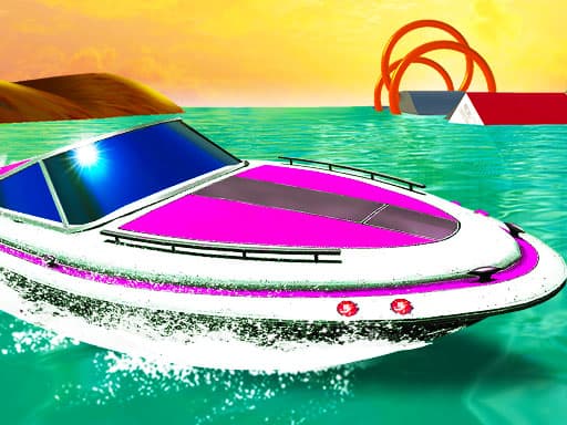 Captura de pantalla del juego Jet Boat Racing - racing - Juego gratuito en línea