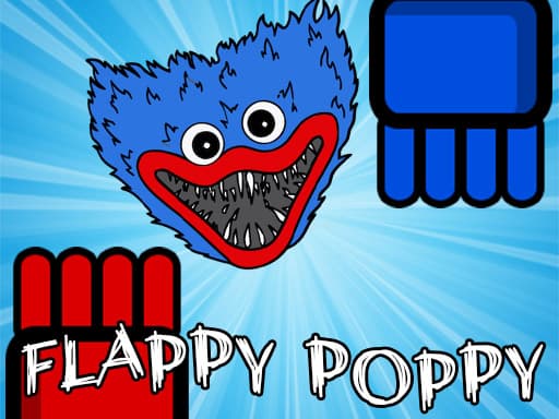 Flappy Poppy game screenshot - hypercasual - Free online game