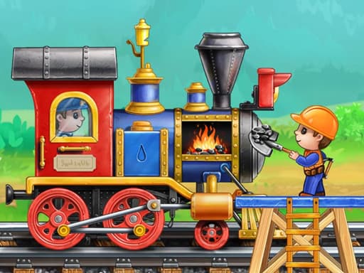 Train Games For Kids游戏截图 - girls - 免费在线游戏