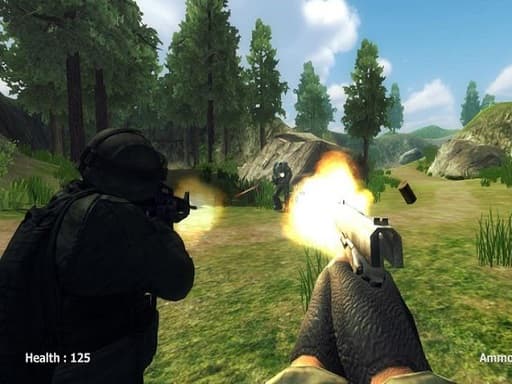 FPS Shooting Survival Sim game screenshot - shooting - Free online game