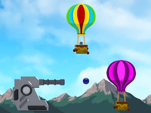 Pop the Balloons Game游戏截图 - arcade - 免费在线游戏