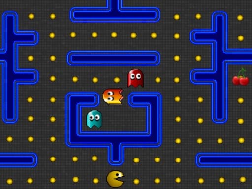 Pacman html5 game screenshot - arcade - Free online game