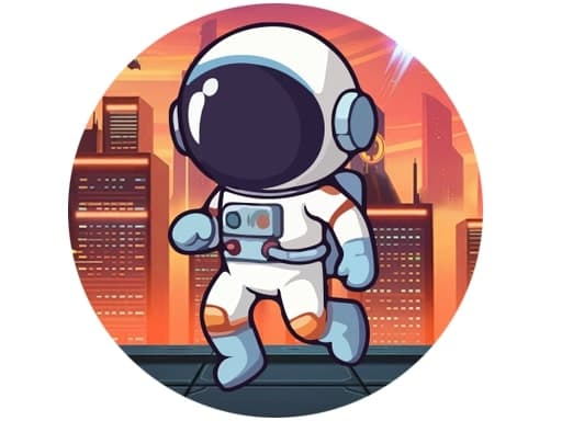 Captura de pantalla del juego Astro Hop - clicker - Juego gratuito en línea