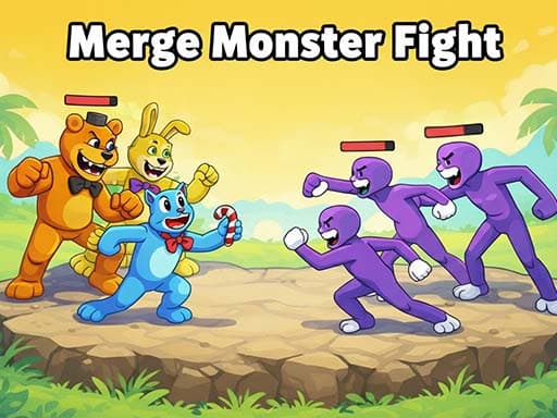 Merge Monster Fight game screenshot - adventure - Free online game