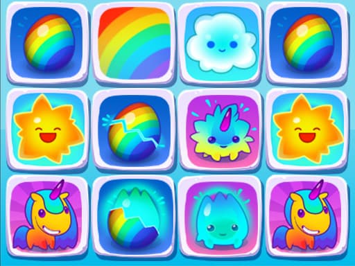 Unicorn Merge game screenshot - puzzles - Free online game