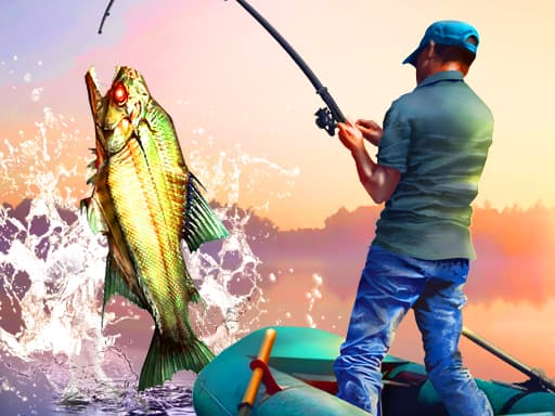 River Fishing game screenshot - hypercasual - Free online game