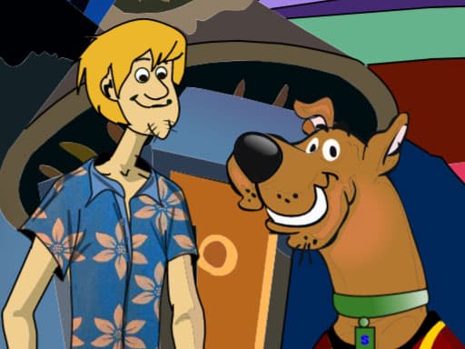 Scooby Shaggy Dressup game screenshot - girls - Free online game