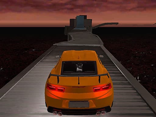 Darkside Stunt Car Driving 3D game screenshot - racing - Free online game