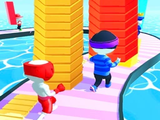 Captura de pantalla del juego Stacky Run 3D - 3d - Juego gratuito en línea