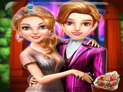 Prom Queen Dress Up Halloween game screenshot - girls - Free online game