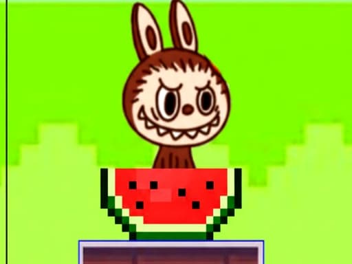 Captura de pantalla del juego Labubu Platform Challenge - puzzles - Juego gratuito en línea