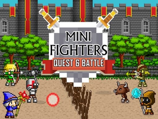 Mini Fighters : Quest &amp; battle游戏截图 - arcade - 免费在线游戏