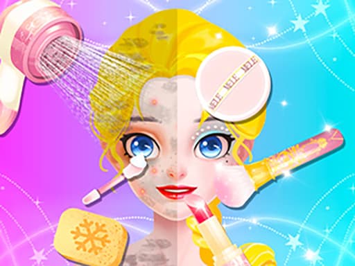 Sweet Princess Makeup Party game screenshot - hypercasual - Free online game