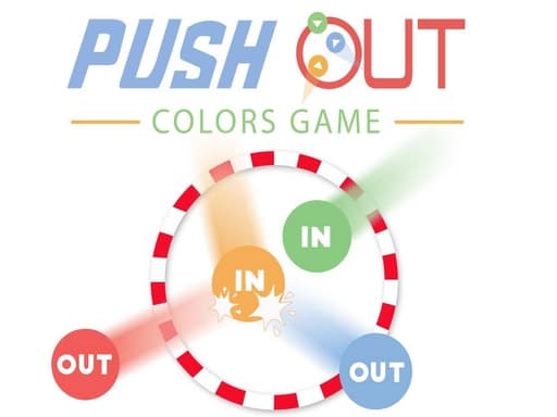Push out : colors game游戏截图 - multiplayer - 免费在线游戏