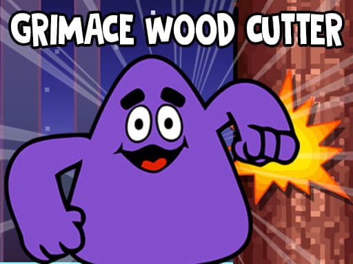 Captura de pantalla del juego Grimace Wood Cutter - clicker - Juego gratuito en línea