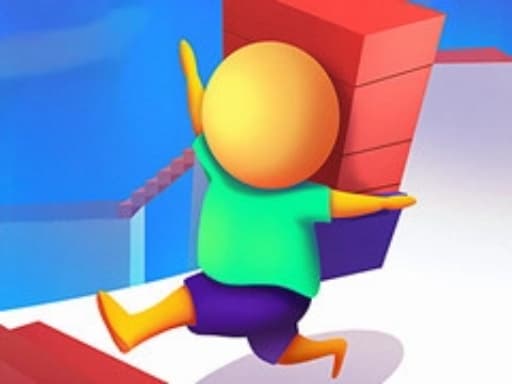 Captura de pantalla del juego Stair Run Game - arcade - Juego gratuito en línea