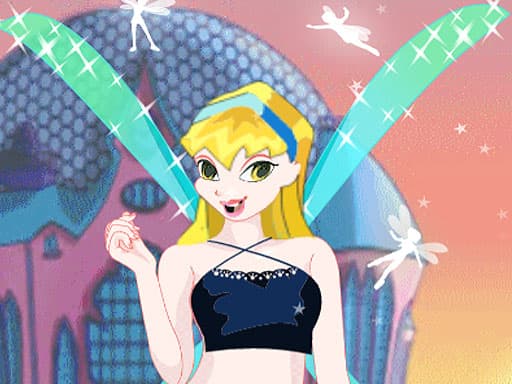 Stella Fairy Girl Dress up game screenshot - girls - Free online game