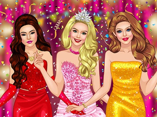 Prom Queen Dress Up High School Game for Girl game screenshot - girls - Free online game