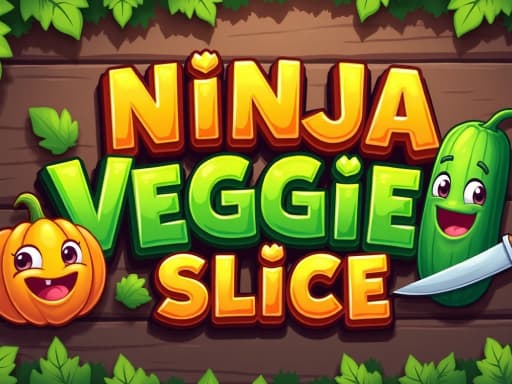 Ninja Veggie Slice game screenshot - arcade - Free online game