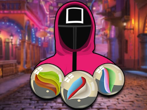 Squid Game Marble game screenshot - puzzles - Free online game