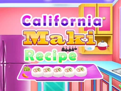 California Maki Recipe game screenshot - girls - Free online game