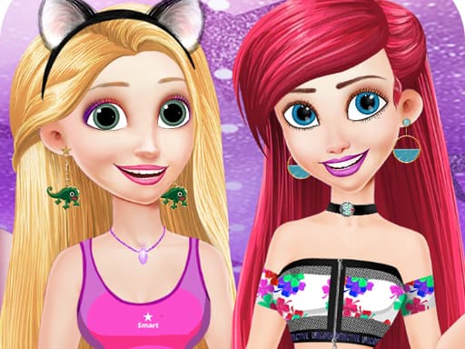 Modern Princess Dress Up game screenshot - girls - Free online game