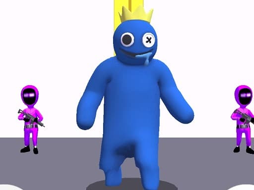 Friends Rainbow Survival Race游戏截图 - racing - 免费在线游戏