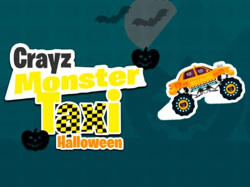 Crayz Monster Taxi Halloween游戏截图 - arcade - 免费在线游戏