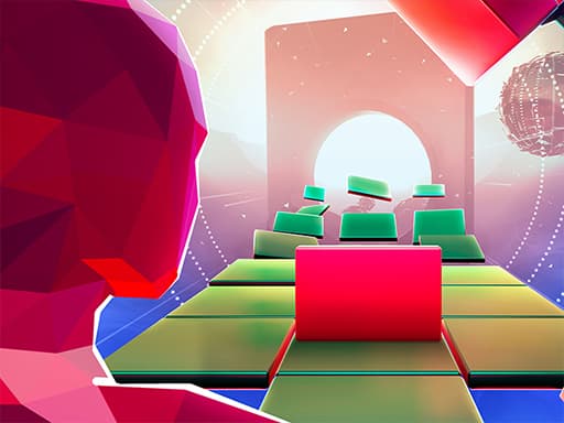 Captura de pantalla del juego Glitch Dash - action - Juego gratuito en línea
