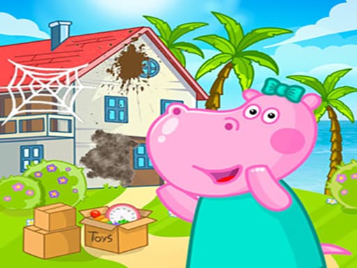 Kids Home Cleanup game screenshot - hypercasual - Free online game