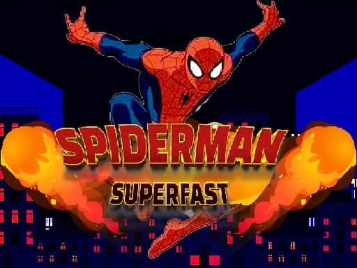 Captura de pantalla del juego Spiderman Run Super Fast - racing - Juego gratuito en línea