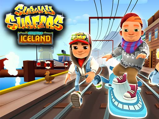 Subway Surfers World Tour - Iceland游戏截图 - racing - 免费在线游戏