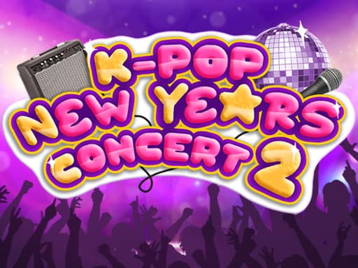 K pop New Years Concert 2 game screenshot - girls - Free online game