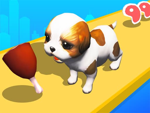 Dog Evolution Run game screenshot - racing - Free online game