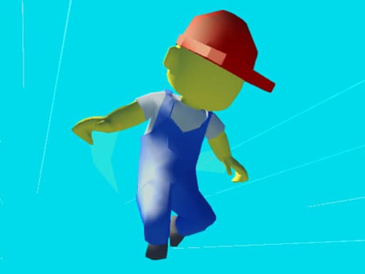 Captura de pantalla del juego Parkour Run 3D.IO - .io - Juego gratuito en línea