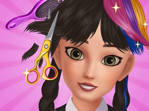 Captura de pantalla del juego Hair Salon: Beauty Salon - girls - Juego gratuito en línea