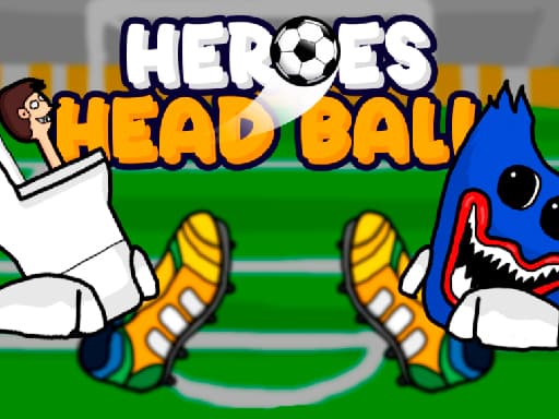 Heroes Head Ball game screenshot - sports - Free online game