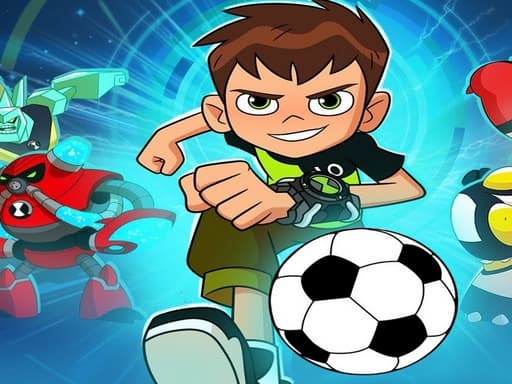 Captura de pantalla del juego Ben 10 Soccer Penalties - sports - Juego gratuito en línea