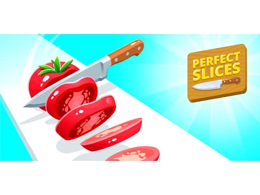 Perfect Slices- cut game screenshot - sports - Free online game