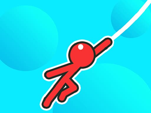 Captura de pantalla del juego Stickman Hook Online - hypercasual - Juego gratuito en línea