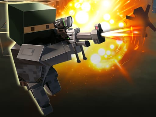 Captura de pantalla del juego Block Team Deathmatch - shooting - Juego gratuito en línea