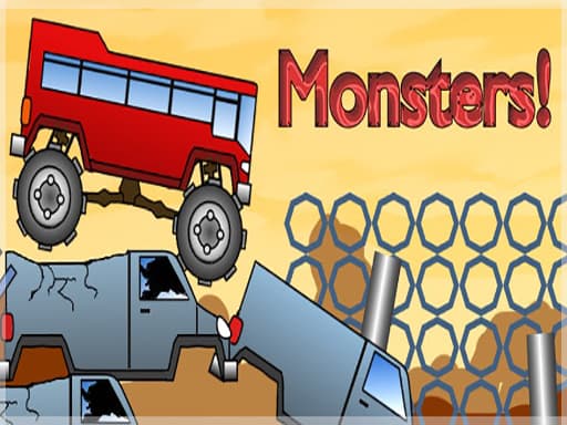 Captura de pantalla del juego FZ Monster Track - sports - Juego gratuito en línea