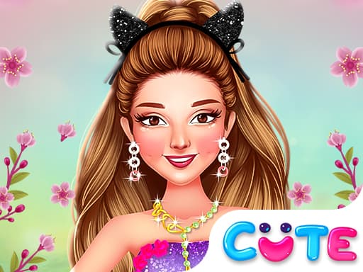 Captura de pantalla del juego Celebrity Spring Fashion Trends - girls - Juego gratuito en línea
