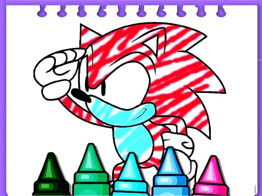 BTS Sonic Coloring Book游戏截图 - girls - 免费在线游戏